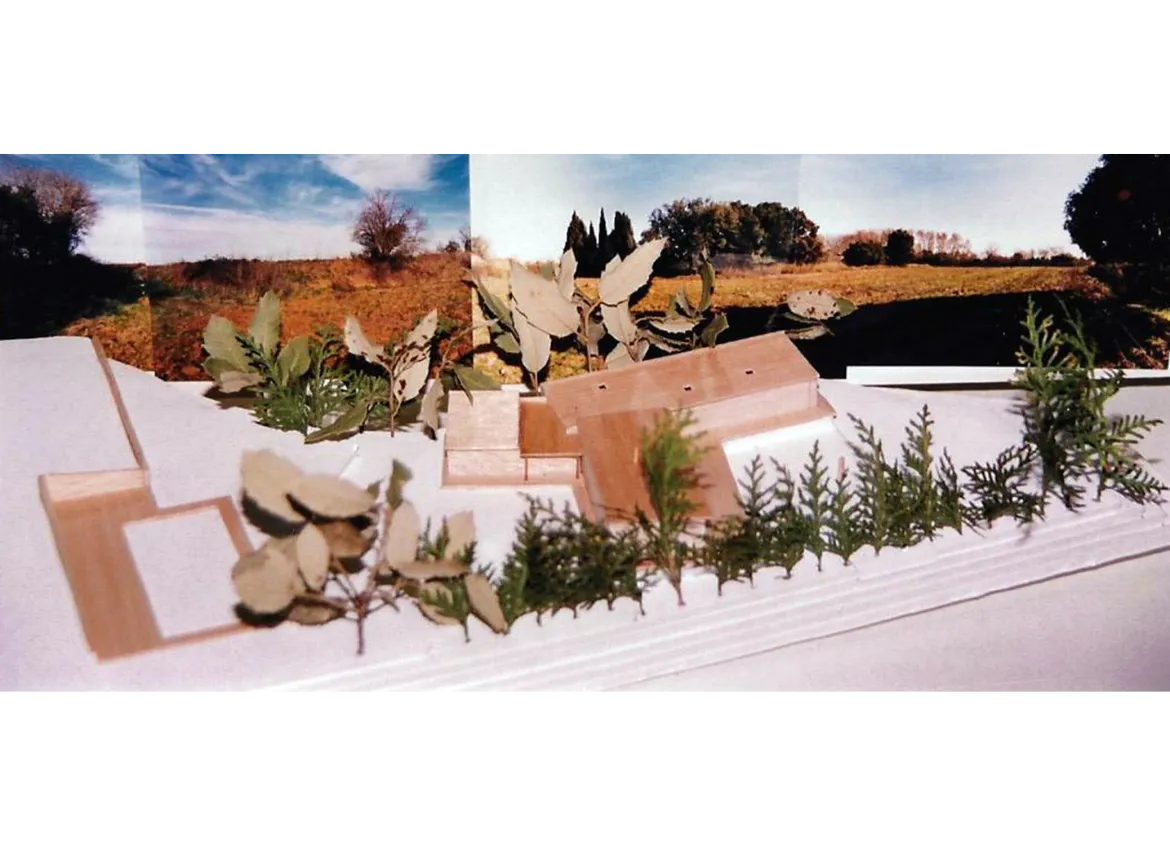 Avantprojecte d’un habitatge unifamiliar aïllat a Creixell. Neus Clotet, arquitectura i paisatge