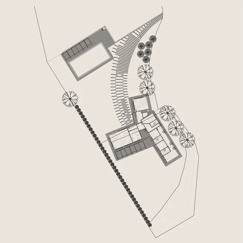Avantprojecte d’un habitatge unifamiliar aïllat a Creixell. Neus Clotet, arquitectura i paisatge