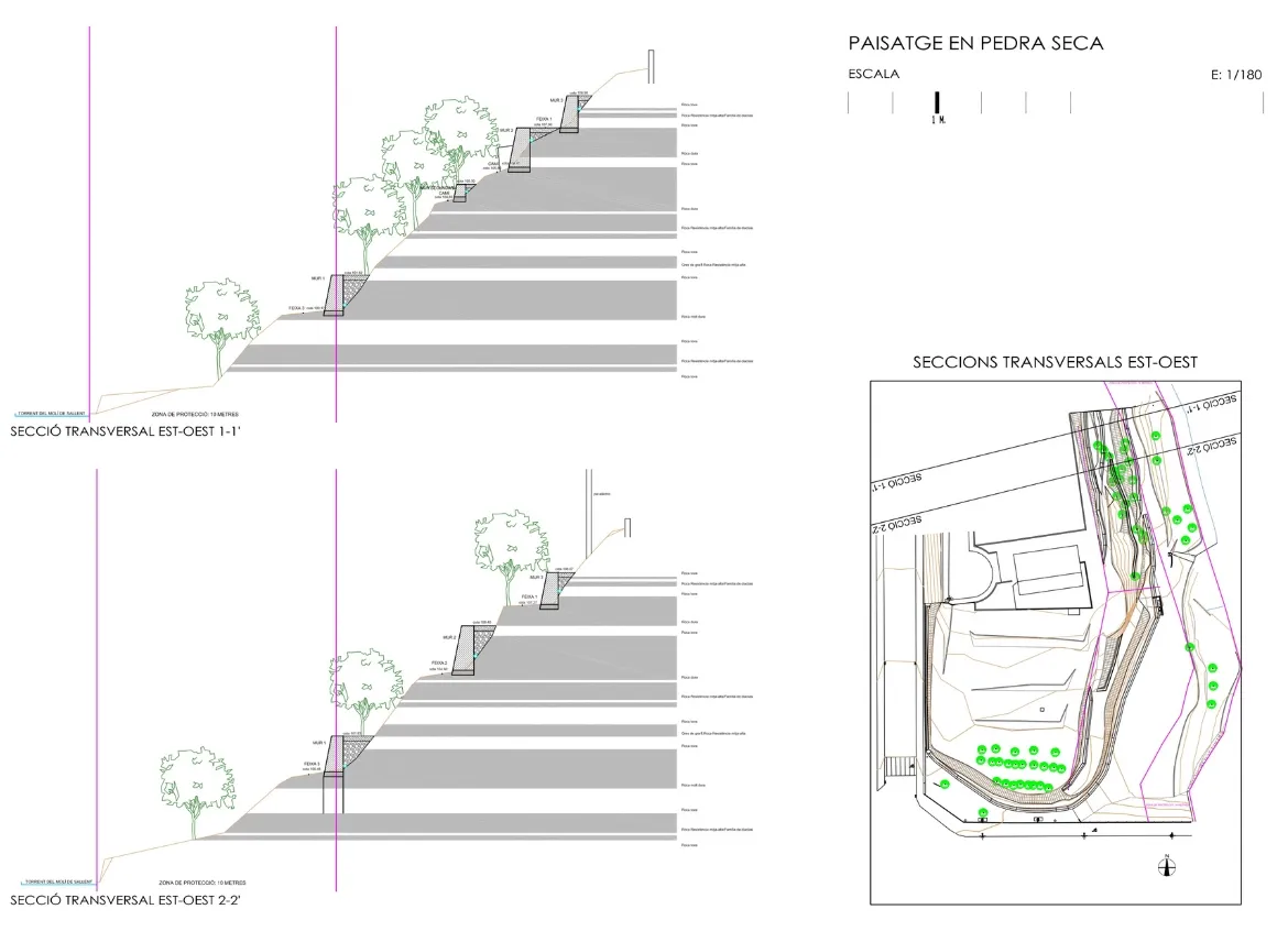 Paisatge en pedra seca. Neus Clotet, arquitectura i paisatge