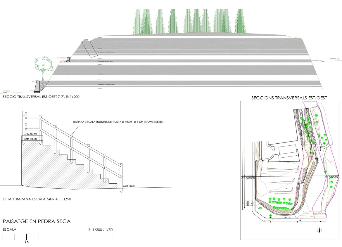 Paisatge en pedra seca. Neus Clotet, arquitectura i paisatge