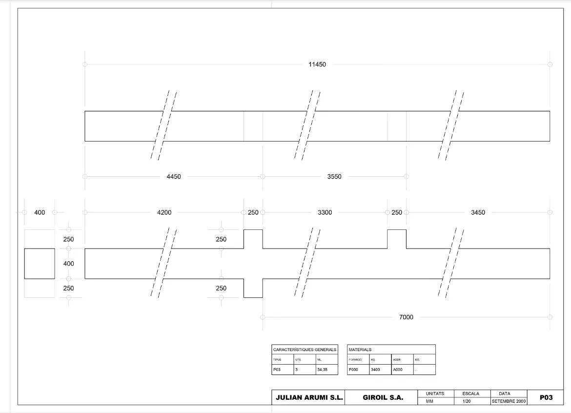 Projecte bàsic i executiu d’un edifici de serveis per a una betzinera a Celrà. Neus Clotet, arquitectura i paisatge