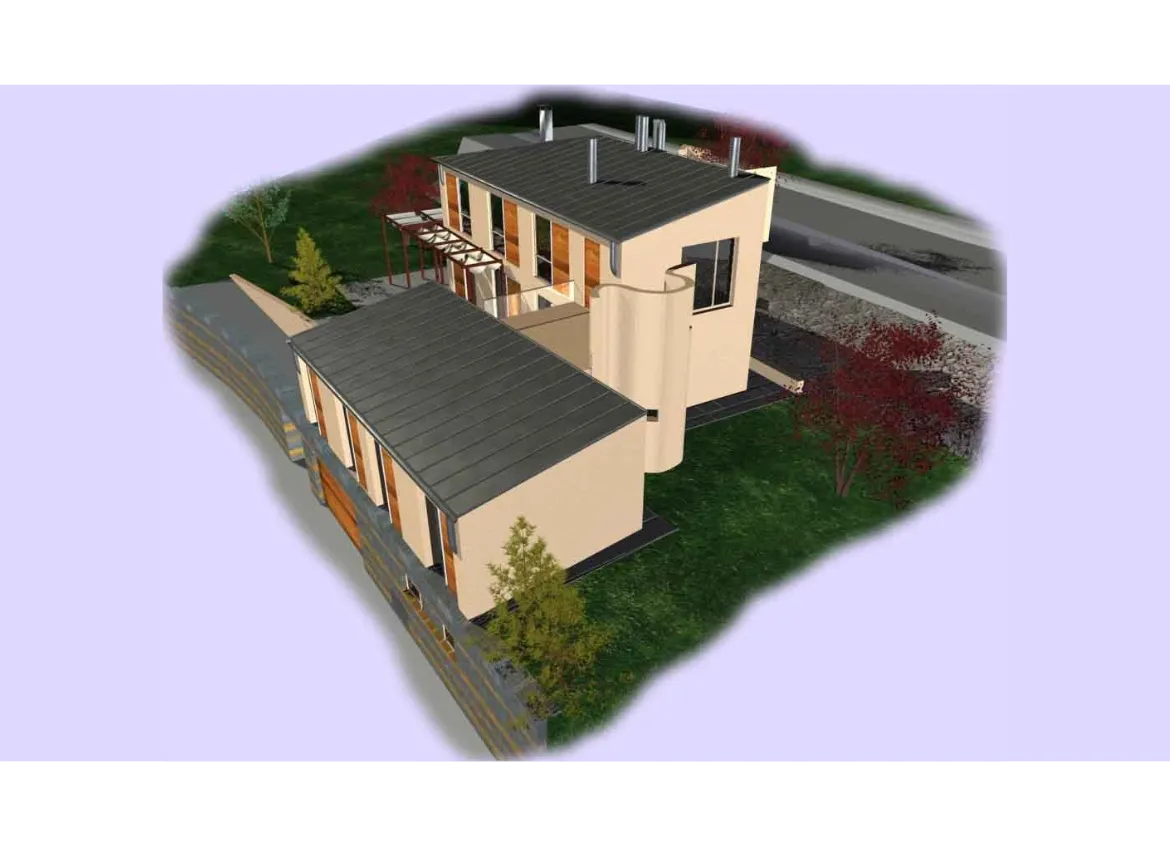 Projecte executiu i direcció d’un habitatge unifamiliar aïllat a Olost. Neus Clotet, arquitectura i paisatge