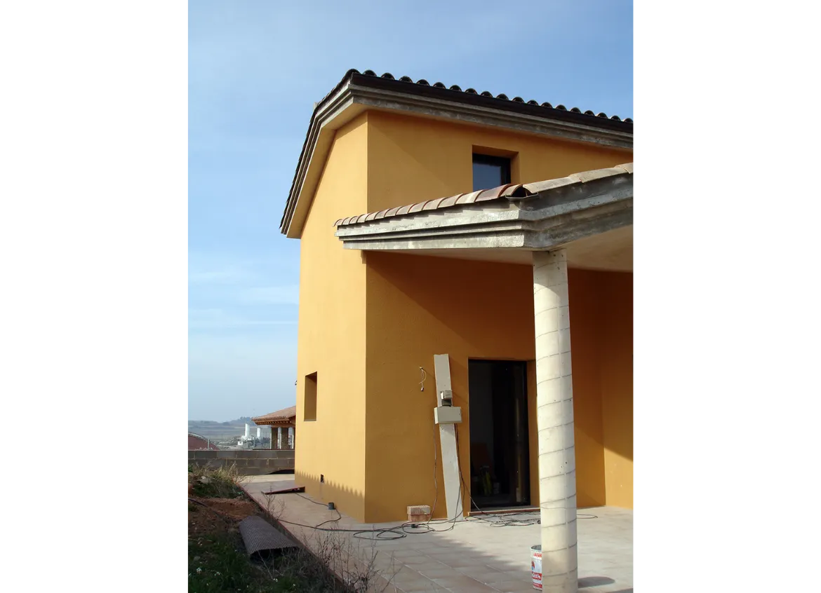 Projecte executiu i direcció d’un habitatge unifamiliar aïllat a Prats de Lluçanès. Neus Clotet, arquitectura i paisatge